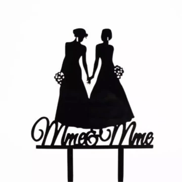 Esküvői torta dísz