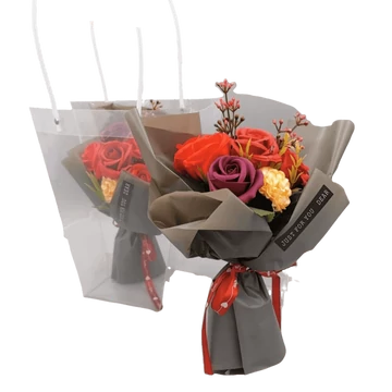 Szappanrózsa csokor