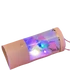 Kép 2/3 - Szappanrózsák dobozban ledes 10x28 cm -Rózsaszín
